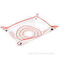 Heat resistant leakproof silicone baking mat